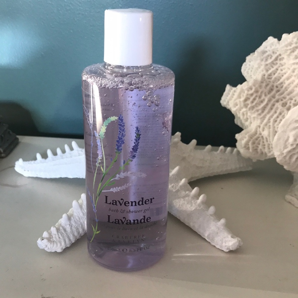 Crabtree & Evelyn Lavender Bath & Shower Gel.  New with tag & UPC label.